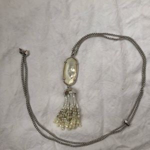 Kendra Scott long tassel necklace, adjustable